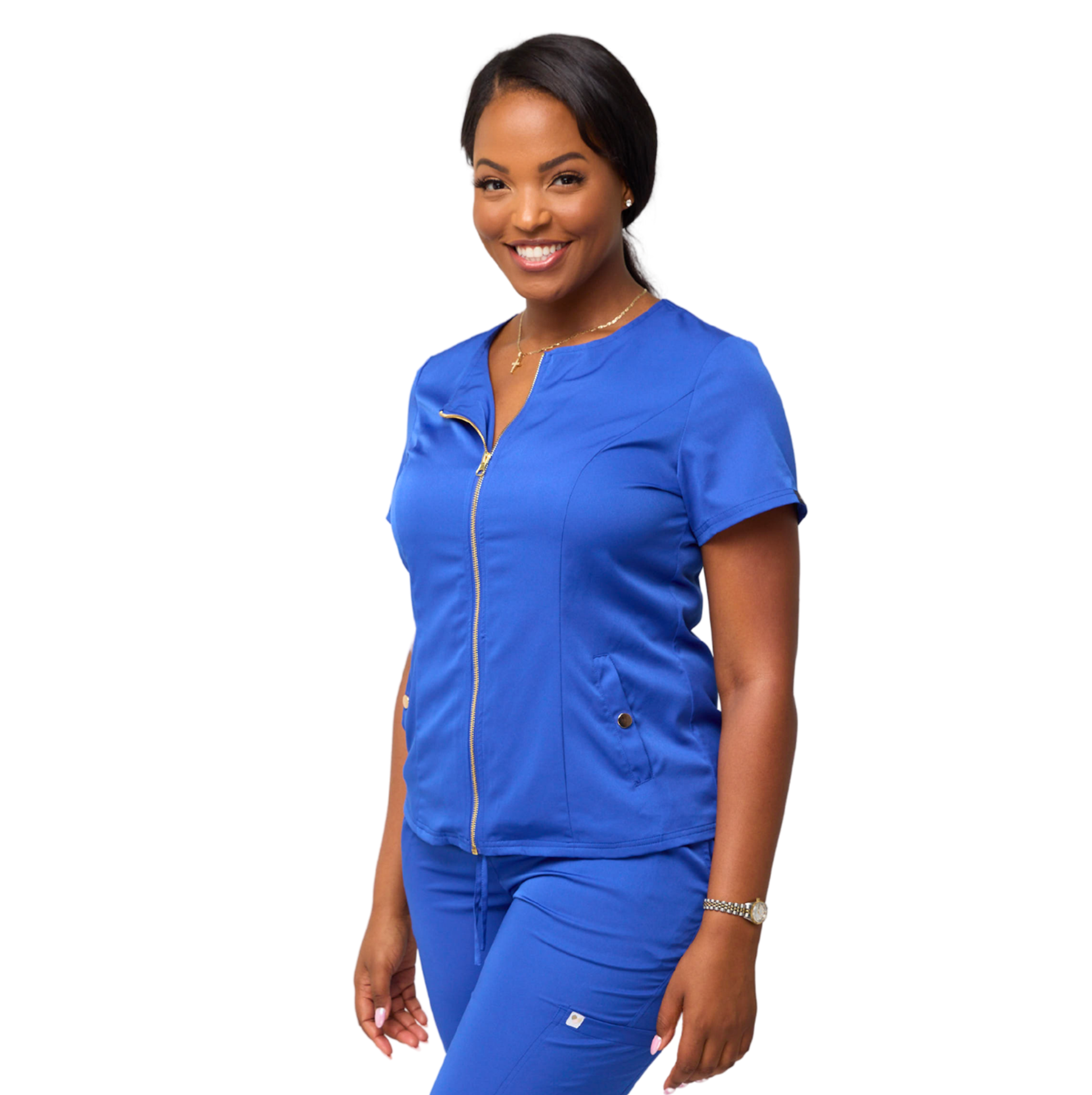 The Roxie Zip Up Top – Nurse Couture The Roxie Zip Up Top – Nurse Couture