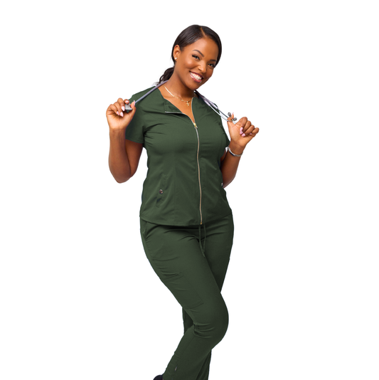 The Roxie Zip Up Top