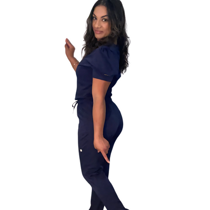 The Leah Puffed Sleeve Top