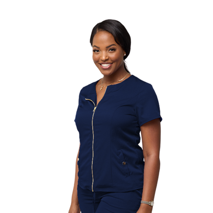 The Roxie Zip Up Top