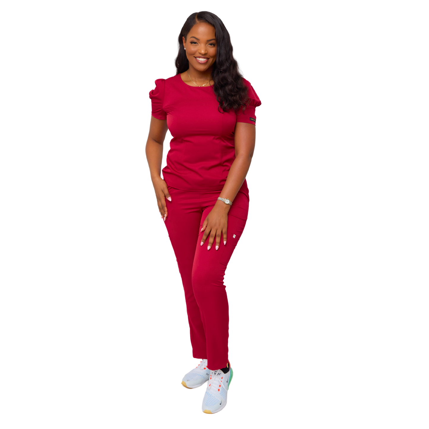The Leah Puffed Sleeve Top